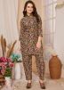 Multicolor Readymade Rayon Digital Printed Co-Ord Set