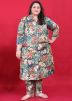 Blue Floral Print Co-ord Set