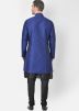 Black Mens Kurta Pajama & Jacket
