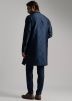 Blue Thread Embroidered Kurta & Pant