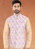 Golden Readymade Mens Nehru Jacket With Kurta Pajama