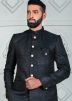 Black  Men Bandhgala Jodhpuri Suit