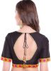 Black Readymade Silk Blouse