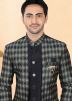 Black Men Indo Western Sherwani In Jacket Style