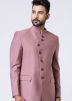 Readymade Pink Men Bandhgala Jodhpuri Suit