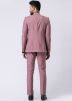 Readymade Pink Men Bandhgala Jodhpuri Suit