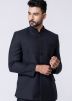 Black Men Readymade Bandhgala Jodhpuri Suit
