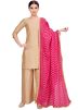 Pink Color Art Silk Printed Dupatta 