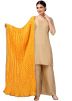 Yellow Color Art Silk Printed Dupatta 