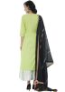 Light Green Gota Embroidered Kurti Lehenga