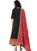 Black Gota Embroidered Kurti Style Lehenga Choli
