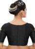 Black Color Dupion Silk Saree Blouse 