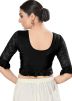 Black Color Art Silk Saree Blouse 