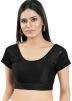 Black Color Cotton Saree Blouse 