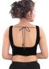 Black Color Velvet Saree Blouse 
