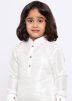 Readymade White Kids Kurta With Dhoti