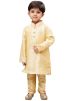 Kurta for Boys - Buy Cream Dupion Silk Kids Kurta Pajama for Boys Online USA