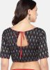 Black Color Cotton Saree Blouse