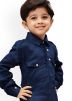 Navy Blue Readymade Kids Kurta Pajama 