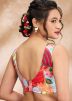Multi Color Silk Saree Blouse 