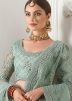 Green Embroidered Lehenga Choli With Dupatta