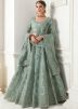 Indian Embroidered Green Lehenga Choli Online Shopping With Dupatta