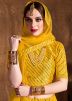Yellow Embroidered Lehenga Choli With Dupatta
