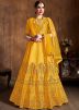 Yellow Embroidered Lehenga Choli With Dupatta