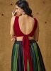 Maroon Color Rayon Navratri Blouse 