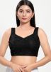 Black Color Net Saree Blouse 