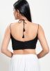 Black Color Net Saree Blouse 