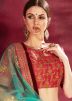 Pink Digital Floral Print Lehenga Choli