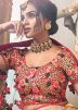 Yellow Net Sequins Embellished Lehenga Choli