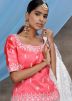 White Embroidered Lehenga Choli With Dupatta