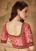 Red Digital Floral Printed Lehenga Choli With Dupatta