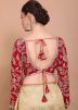 Red Color Georgette Saree Blouse 