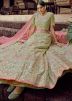 Green Bridesmaid Lehenga Choli With Net Dupatta