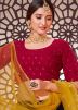 Blue Sequins Embroidered Georgette Lehenga Choli