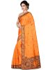 Yellow Pure Silk Embroidered Saree