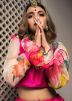 Pink Art Silk Lehenga Choli With Dupatta