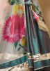 Green Art Silk Lehenga Choli With Dupatta