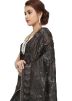 Embroidered Black Pure Silk Saree