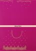 Magenta Embroidered Georgette Saree With Blouse