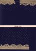 Navy Blue Georgette Embroidered Saree With Blouse
