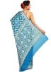Blue Woven Pure Silk Saree With Blouse