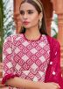 Pink Embroidered Kurti Style Lehenga Choli
