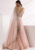 Pink Embroidered Lehenga Choli In Organza