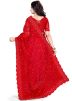 Red Heavy Border Embroidered Bridal Saree