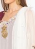 Readymade Printed Suit With Dupatta In White