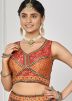 Multicolored Lehenga Choli In Digital Print